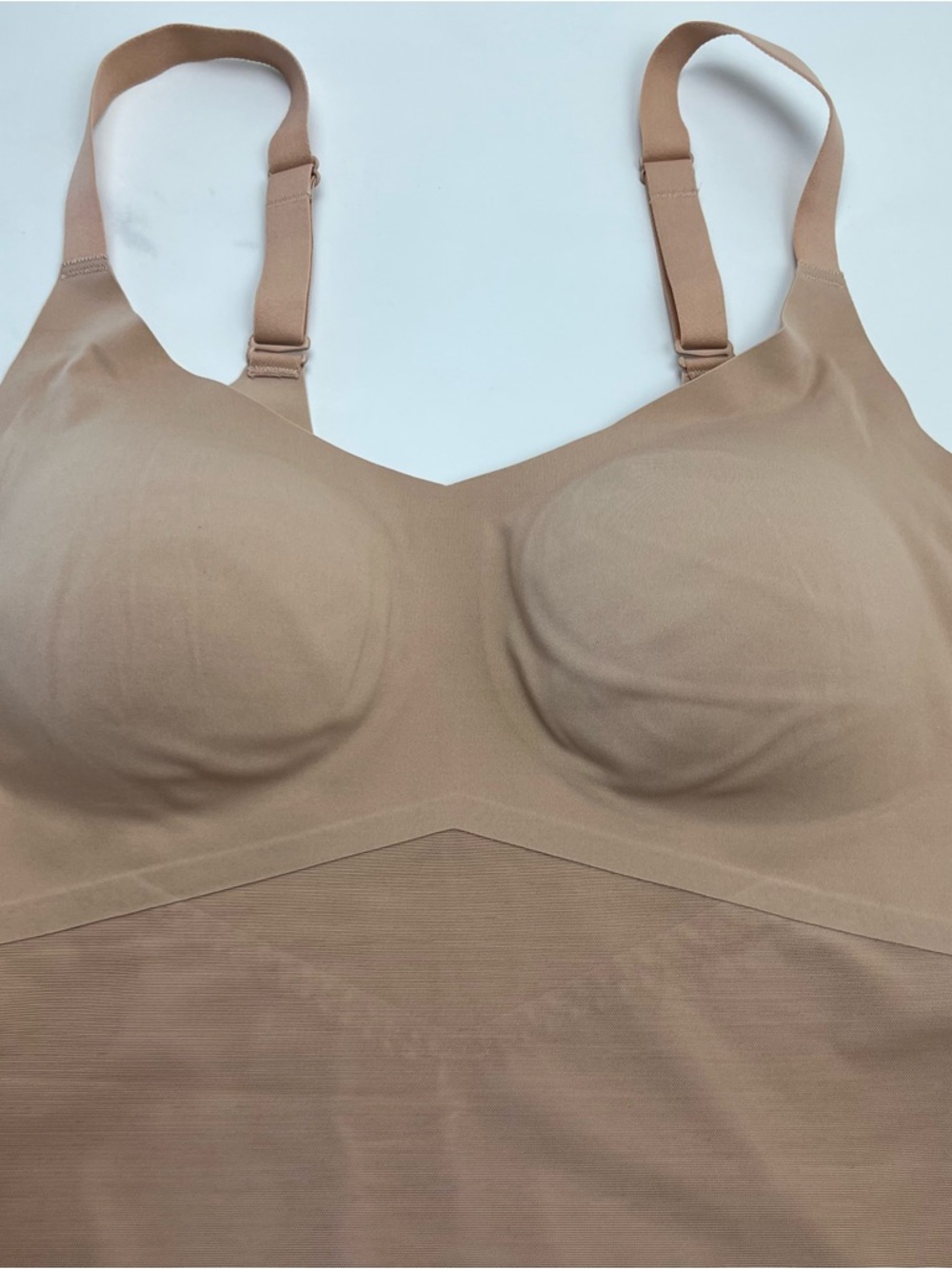 Honeylove Tan Nude Camisole Tank Womens Size 1X ShapeWear Undergarment LWCM0102 - Picture 5 of 10